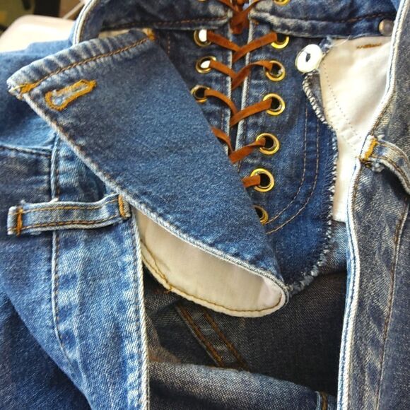 For Joseph dark five pocket jeans with drawstring closure - Picture 12 of 12